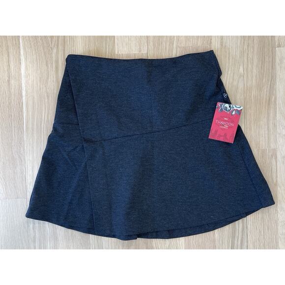 NWT Thakoon London Charcoal Mini Casual Winter Skirt Size MEDIUM - Picture 1 of 8